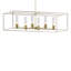 Portico 6 - Light Kitchen Island Linear Pendant-1818240006-1818240106-1818240425