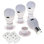 Paquet de 4 ampoules portatives sans fil à DEL avec télécommande Alltro