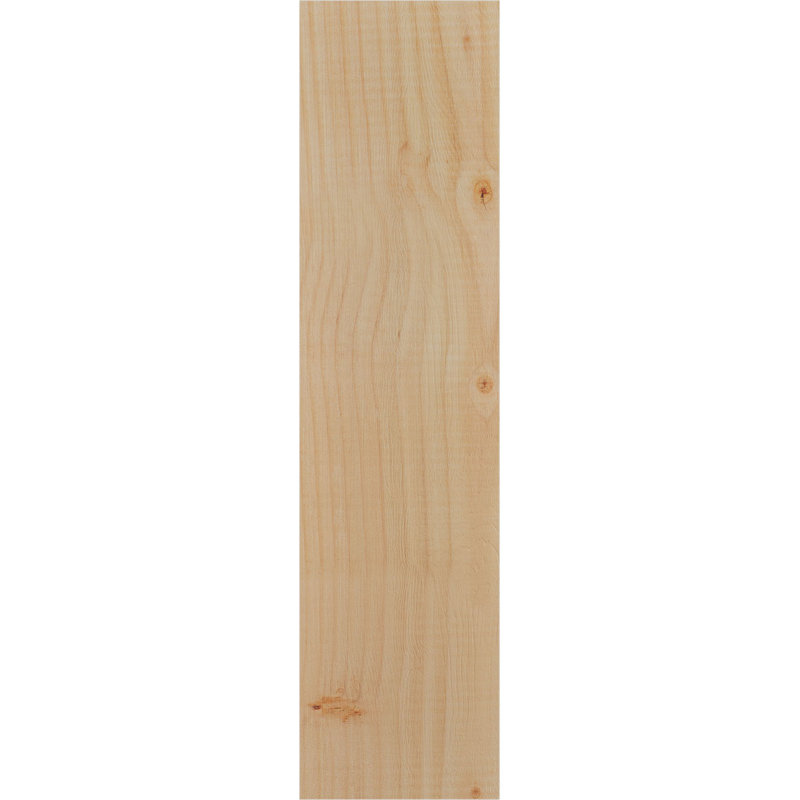 Corbeau Monterey, H 22 po x l 5,5 po x P 10 po, Sapin de Douglas, Lisse
