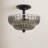 Whitecap Glass Semi Flush Mount-1459723616