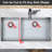 Pebble Sink Mats for Stainless Steel Sink, PVC Sink Saddle Protectors Kitchen-98278736