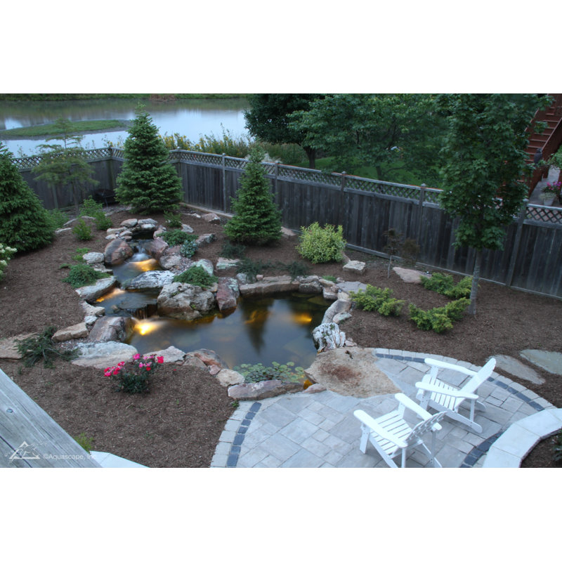 Black EPDM 45 Mil Pond Liner for Water Features