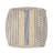 Western Handcrafted Fabric Pouf