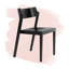 Chaise d'appoint empilable en bois massif-1284190172