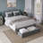 Elliana Solid Wood Slat Storage Bed-81970968-81970967