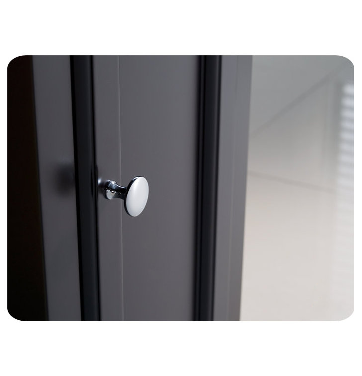 Oxford 14 in. W x 15.75 in. D x 68 in. H Bathroom Linen Storage Cabinet in Gray Oxford 14 in. W x 15.75 in. D x 68 in. H Bathroom Linen Storage Cabinet in Gray