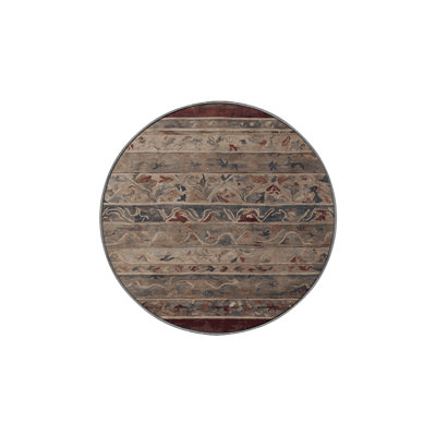Machine Washable Gray Area Rug