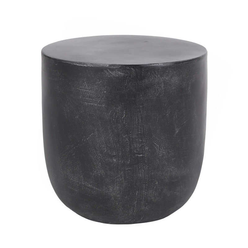 Outdoor Lightweight Concrete Side Table