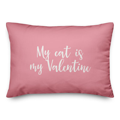  Coussin My Cat Is My Valentine