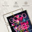 Ensemble de 3 pièces Good Vibes Only On Canvas-104945778