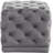 Stella 18" Wide Velvet Tufted Square Cube Ottoman-1388189688
