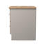 Agyen 40cm W Manufactured Wood Bedside Table-68289448