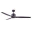 Ventilateur de plafond noir Akmani-1129674317