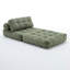 Canapé-lit pliant convertible avec coussin et dossier, support de plancher portatif pour salon, 34,7 po x 68,5 po-2005703764