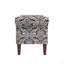 Repose-pieds de rangement avec accoudoirs roulés Traditional-1865808788