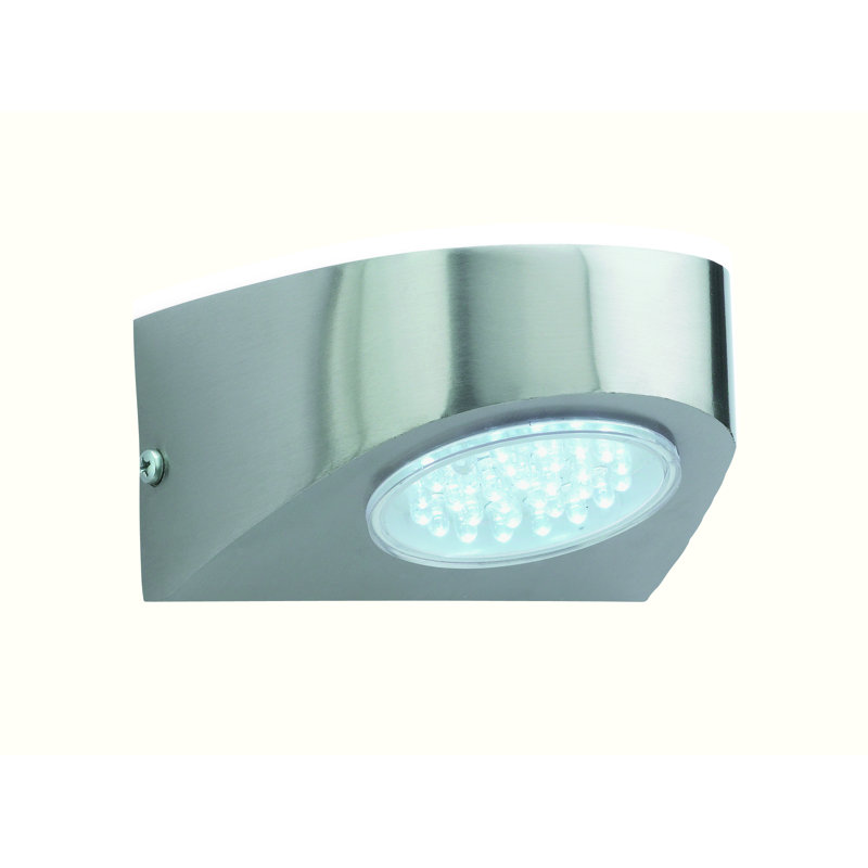 PISA Stainless Steel Integrated LED Outdoor Flush Mount