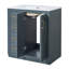Meuble-lavabo 30 po avec lavabo en céramique et meuble de rangement en bois massif-105834896