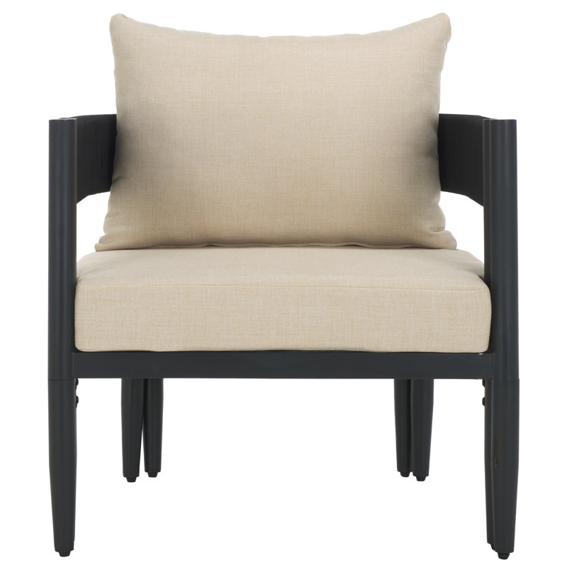 Viola Outdoor Dining Armchair, Gray