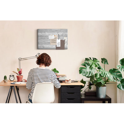 Wall Mounted bulletin board print wall art notice boards decorative corkboard Wood panels