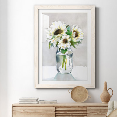Tournesol II - Cadre photo, reproduction d'art sur papier