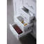 Ensemble de meuble-lavabo de salle de bain simple avec miroir 48 po Carrasquillo-1018702180