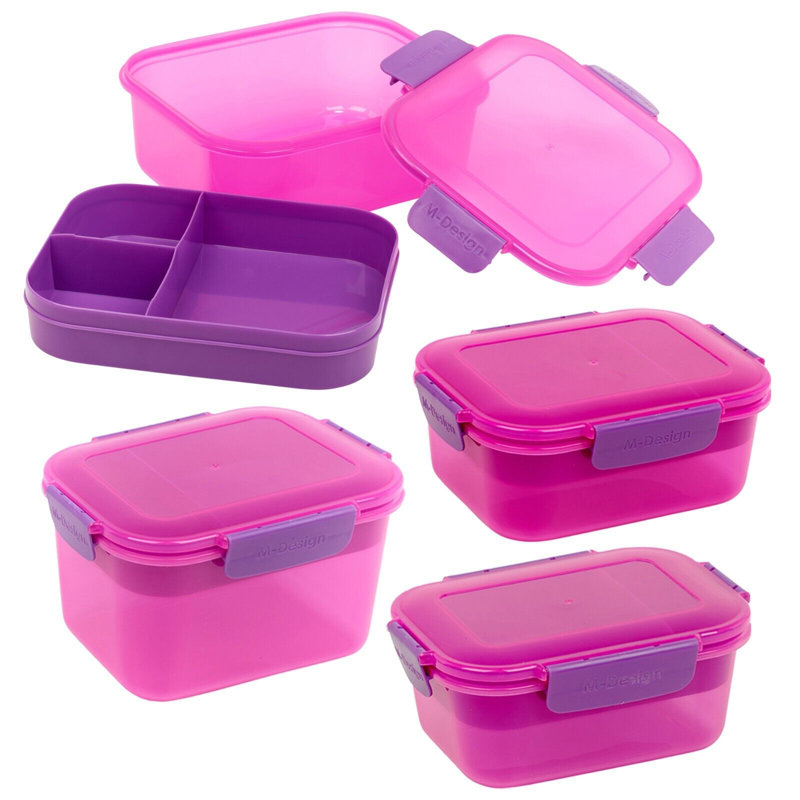Food Storage Container, Pink/Purple