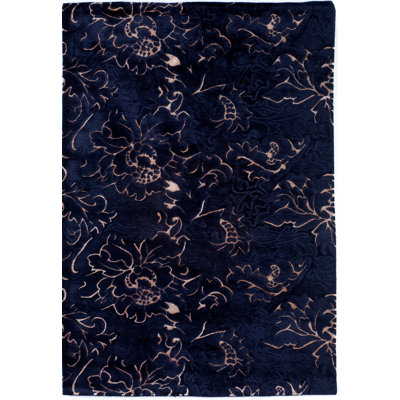 Barcelona Rectangle 140 cm x 200 cm Floral Hand Woven Area Rug