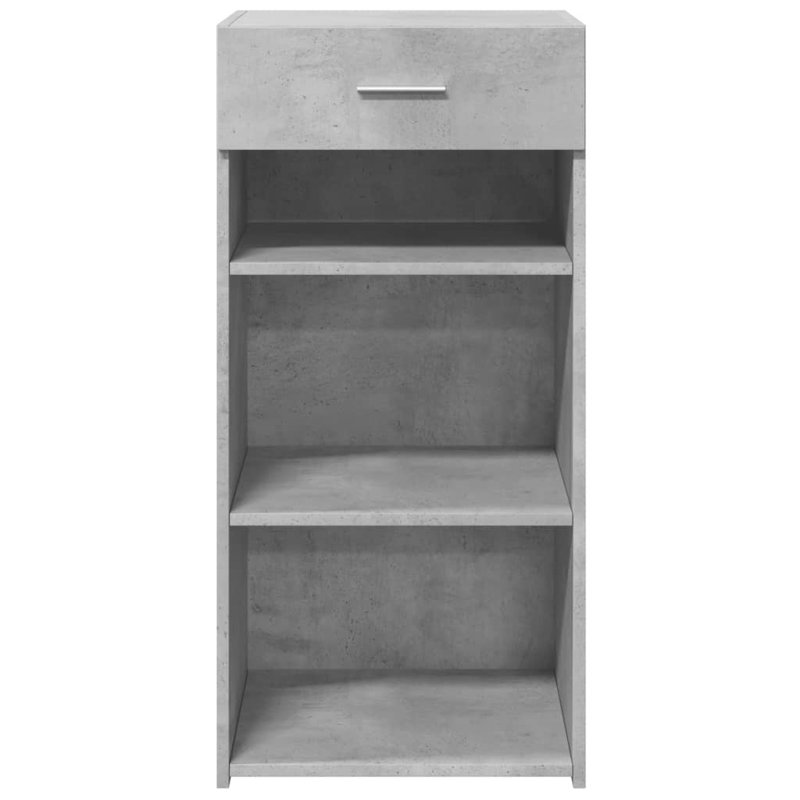 Alphanso 45cm Sideboard, 93cm H x 45cm W x 42.5cm D, Concrete Grey