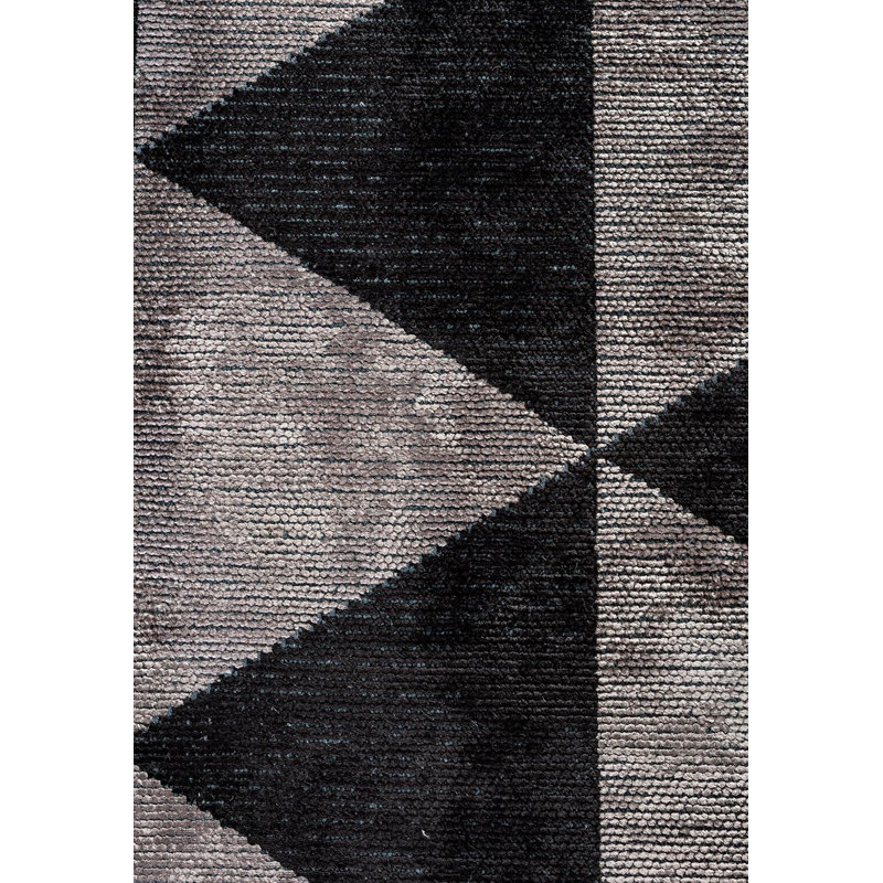 Rapture Geometric Shapes Area Rug, Rectangle 6'7" x 8'3"