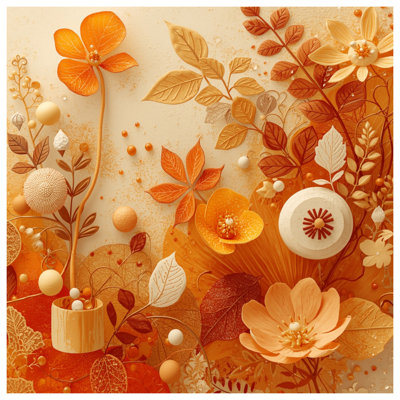 Édredon Autumn Floral Arrangement