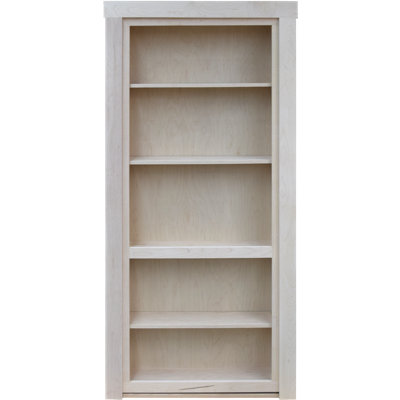 Maple Bookcase Hidden Door