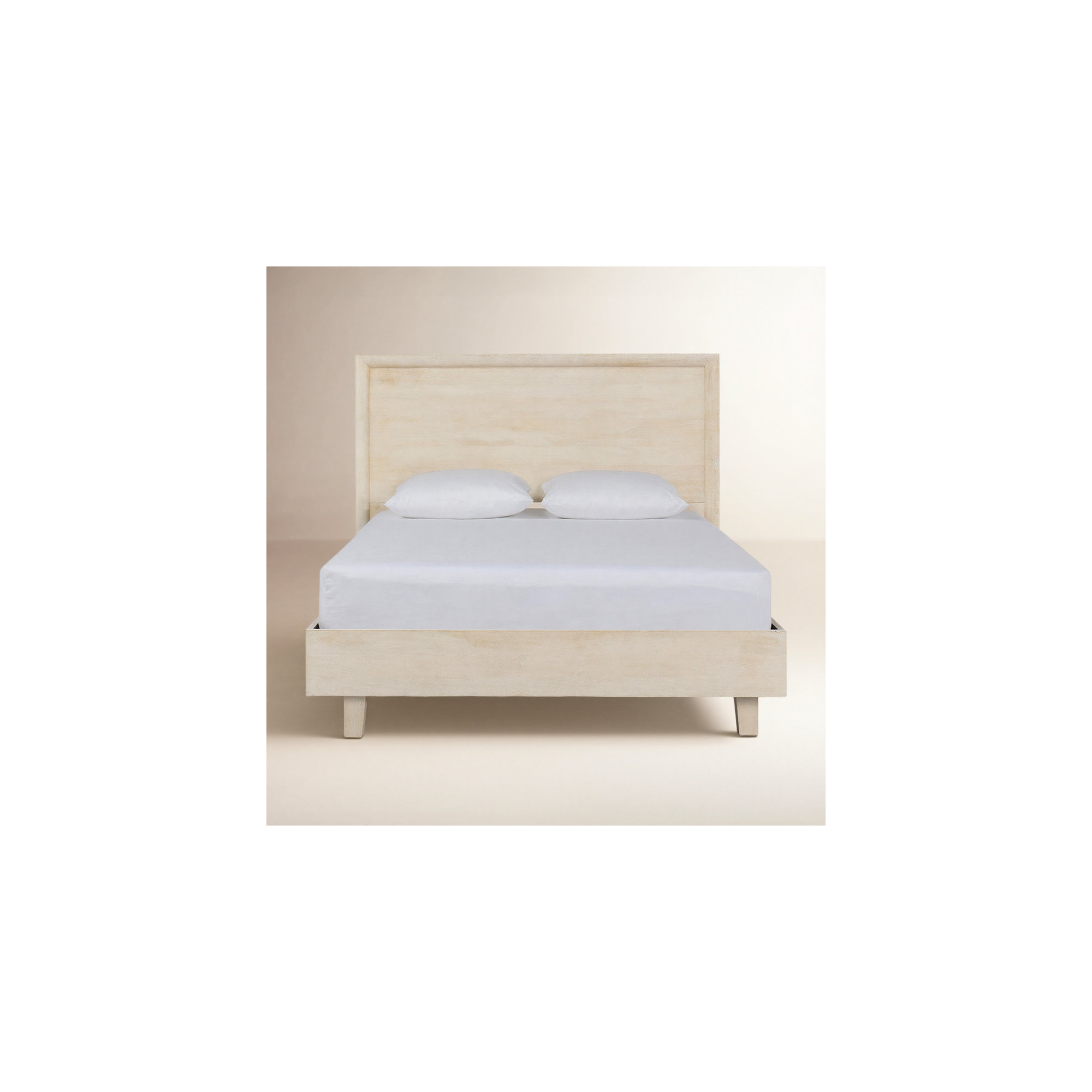 Reece Solid Wood Platform Bed, Queen