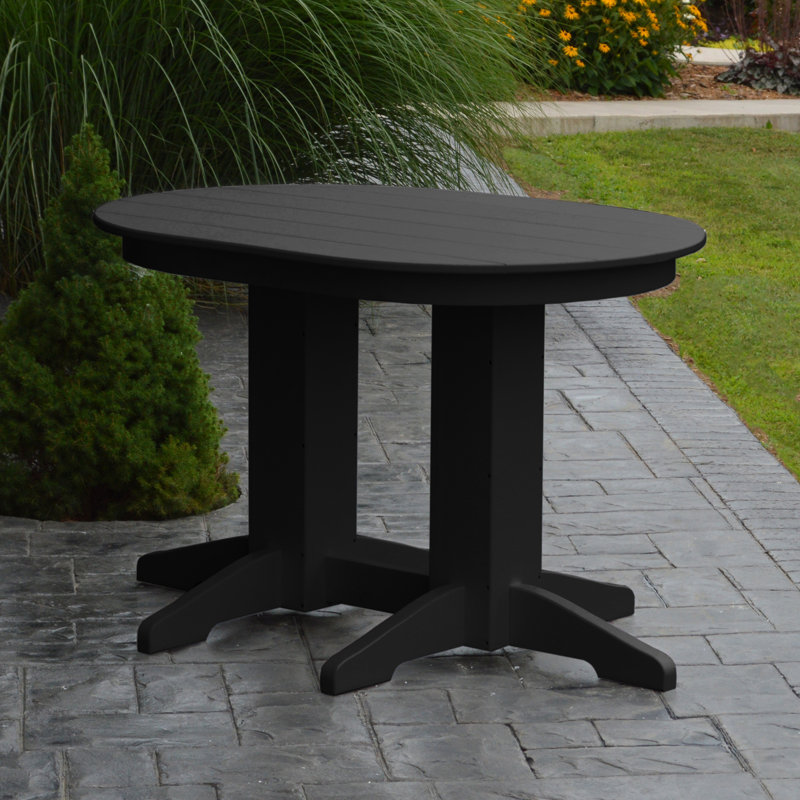 Ensemble repas pour 6 personnes Nettie, Noir, Brun Tudor, L 72 po x l 33 po