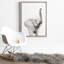 "Animal Studio Elephant" par Amy Peterson, reproduction d'art sur toile encadrée