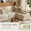 Ensemble de 2 chaises avec accoudoirs rembourrées Adrielle-795226126