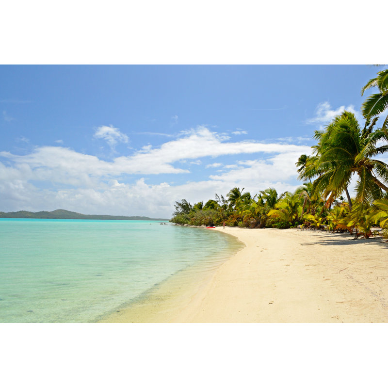 Beach For Relaxing by Fbxx - Wrapped Canvas Print, 30cm H x 46cm W
