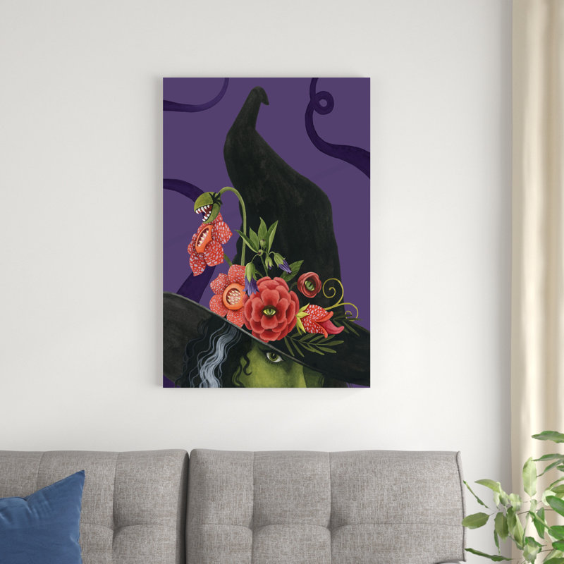 Plantes monstrueuses III, H 36 po x l 24 po x P 1,25 po