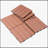 Sustainable Deck Tiles Set for Various Outdoor Spaces, Rust and Weather Resistant-111837112
