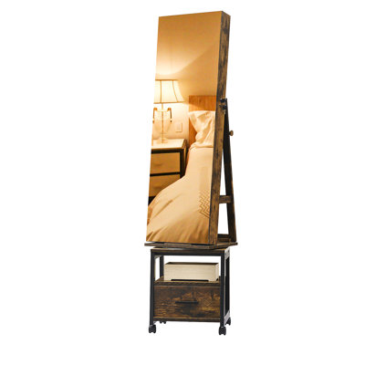 Barnsely Jewellery Armoire with Mirror