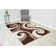 Modern Arriola Shag Abstract Geometric Rug For Living Room Bedroom