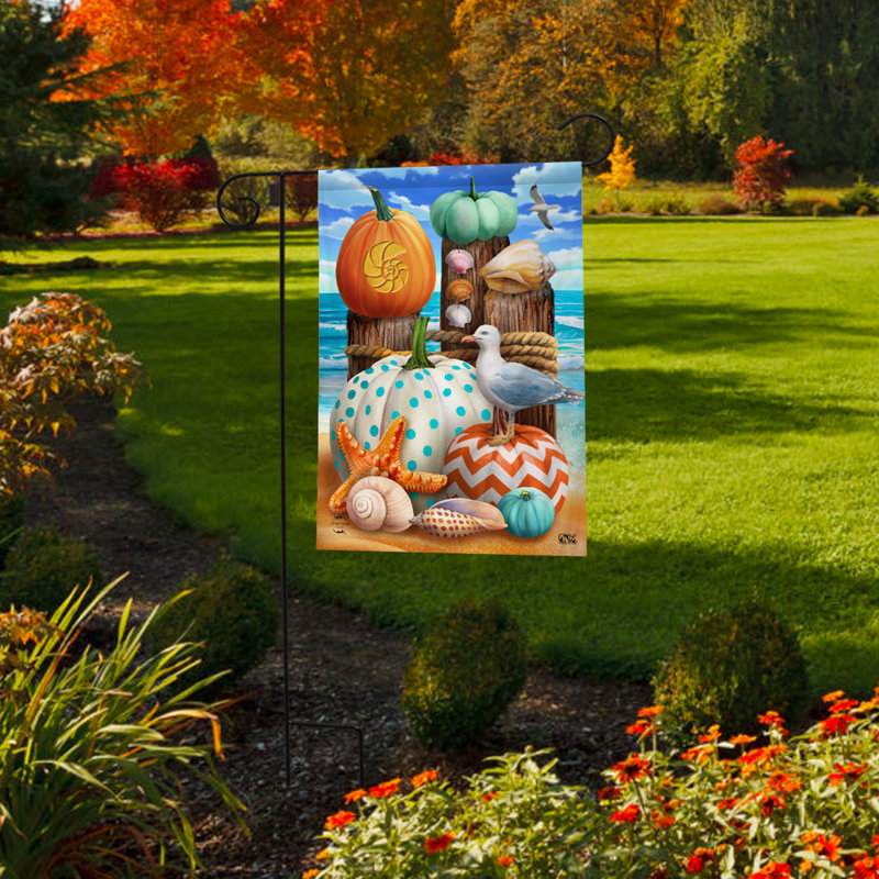 Drapeau de jardin Seaside Fall