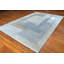 Petit tapis décoratif de 3 x 5 po, tapis en laine noué à la main, tapis géométrique brun gris neutre, tapis luxueux de style abstrait moderne de style indien Josef