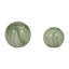 Objets décoratifs pour la décoration intérieure - Orbes de verre modernes et statues de sculpture pour le style des tablettes, des décorations de cuisine ou des décorations pour le salon et le bureau - ensemble de 2-2025402302