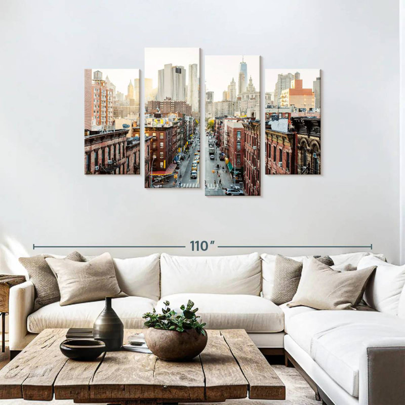 Lower east side street Sireci, H 48 po x l 75 po