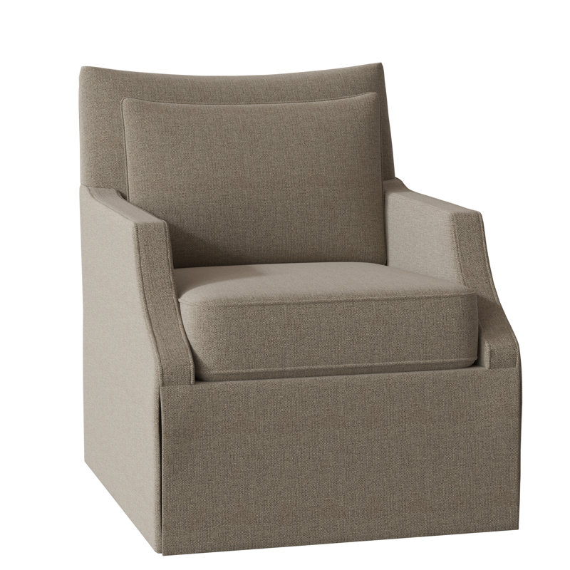 Holly Armchair, 9953 Willow 100% Polyester, Tobacco