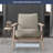 Dez 28.35" W Linen Armchair Upholstered-373104575