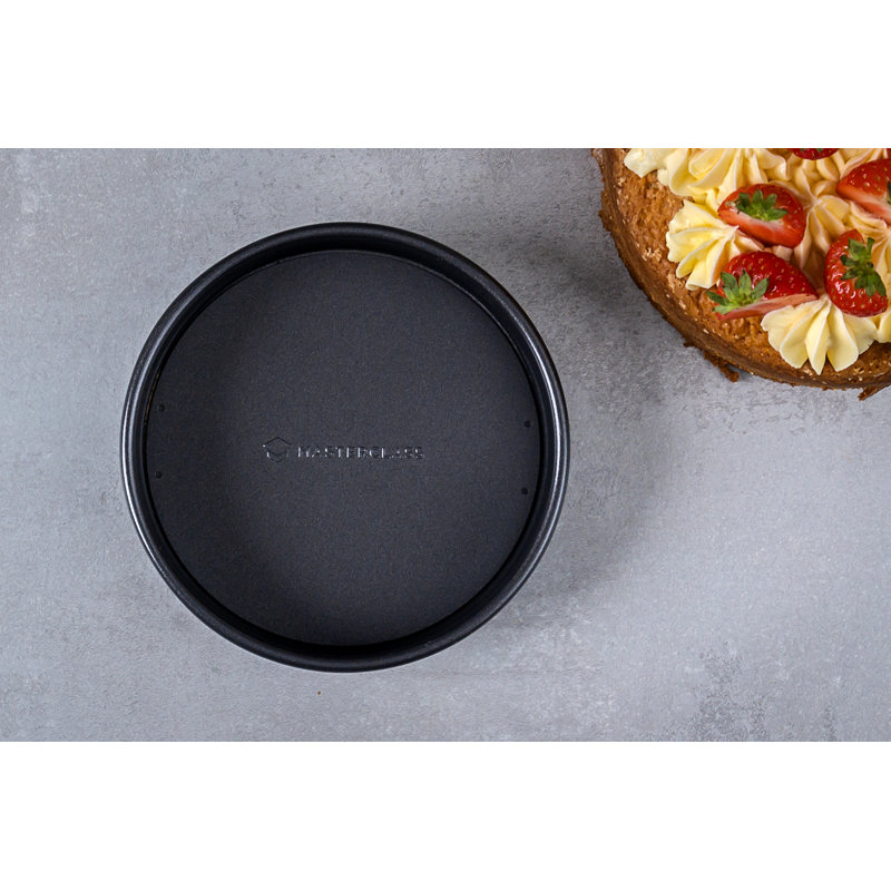 MasterClass Round Non-Stick Steel Cake Tin, 18 cm