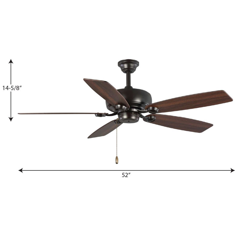 Edgefield 52'' Ceiling Fan, Architectural Bronze