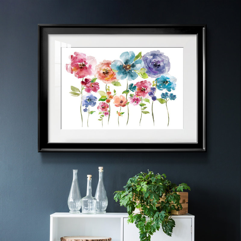 Belle Boutique Arrangement - peinture encadrée, H 30,5 po x l 42,5 po x P 1,5 po, Papier avec cadre noir