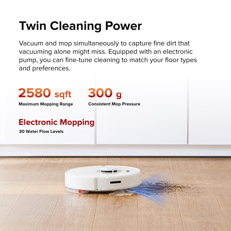 Roborock Q7 Max Robot 4200Pa Serious Suction Power Twin Cleaning Power 3D  Mapping Cleaning Robot